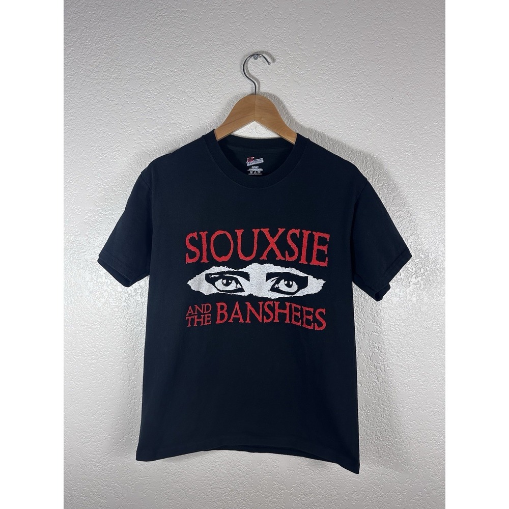 Siouxsie and the Banshees 2004 Tour Band T Shirt Black Graphic Men's Small